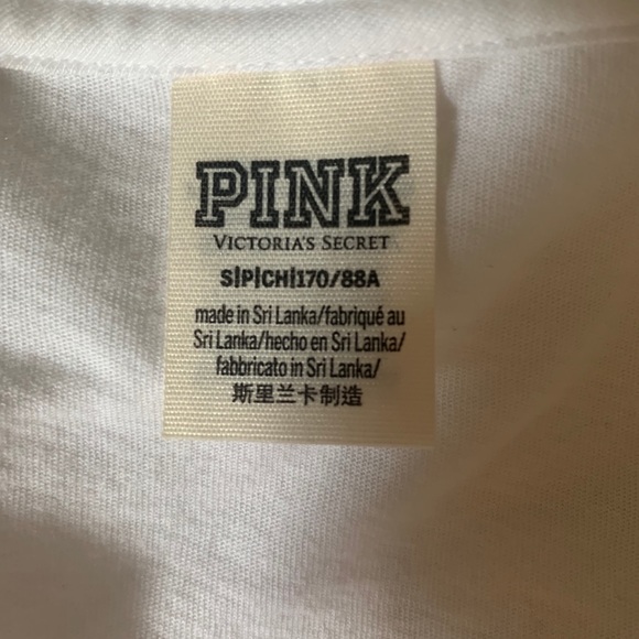 Pink Victoria’s Secret Short Sleeve - Picture 3 of 3